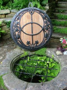 
                    
                        Chalice Well / Somerset, England.  Legends says this is where the Holy Grail is hidden.
                    
                