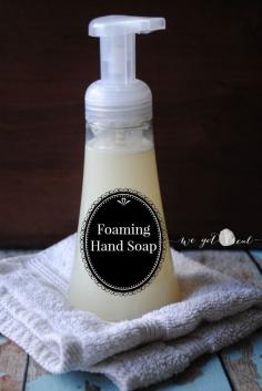 
                    
                        DIY Foaming Hand Soap.
                    
                