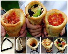 
                    
                        Pizza Cones
                    
                