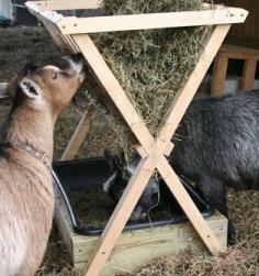 
                    
                        How to Build a Hay Feeder for Smaller Livestock - Farm and Garden - GRIT Magazine
                    
                