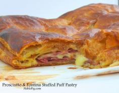 
                    
                        Prosciutto and Fontina Stuffed Puff Pastry for that perfect holiday appetizer from NoblePig.com
                    
                