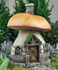 
                    
                        Mushroom Fairy Cottage Mini Figurine
                    
                