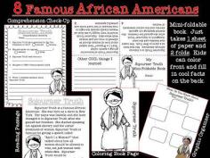 
                    
                        8 Famous African Americans {and a Freebie} ...  put this on your wish list now so you'll be ready for February!
                    
                