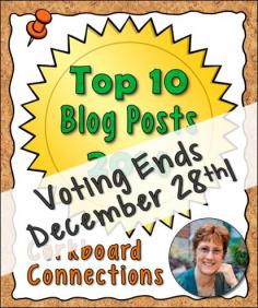 
                    
                        Vote for the Top 10 Corkboard Connections Guest Blog Posts of 2014!
                    
                