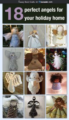 
                    
                        18 Perfect angels for your holiday home {Canary Street Crafts for Hometalk.com}
                    
                