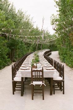
                    
                        String cafe lights for a chic, initimate atmosphere | Brides.com
                    
                