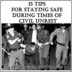 
                    
                        The Homestead Survival | 15 Tips For Staying Safe During Times of Civil Unrest | Homesteading - Emergency Preparedness -SHTF -  thehomesteadsurvi...
                    
                