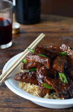 
                    
                        30-Minute Mongolian Beef (PF Chang's copycat recipe)
                    
                