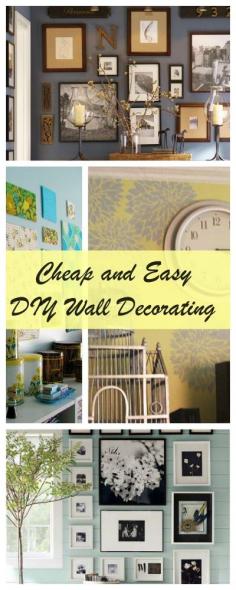 
                    
                        Cheap and Easy DIY Wall Decorating • Tips & Ideas!
                    
                