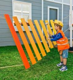 
                    
                        Build a giant xylophone that your kids will love. | 41 Cheap And Easy Backyard DIYs You Must Do This Summer
                    
                