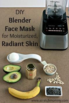 
                    
                        DIY Blender Face Mask for Moisturized Radiant Skin from Scratch Mommy
                    
                