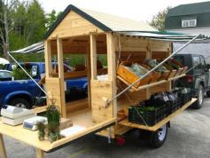 
                    
                        LOVE this little mobile vegetable stand! If I ever grow a garden big enough to sell some of it's produce this seems like a pretty ideal set up!  (Copyright Four Season Farm)
                    
                