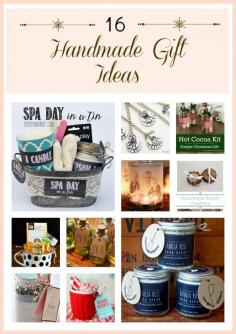 
                    
                        16 Handmade Gift Ideas
                    
                