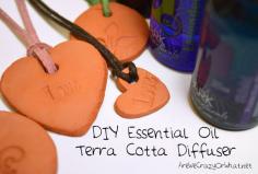 
                    
                        DIY Essential Oil Terra Cotta Diffuser~AreWeCra...
                    
                