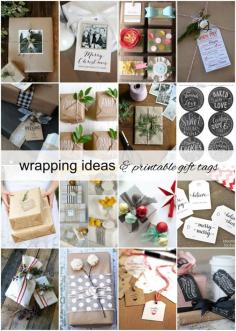 
                    
                        30 Gift Wrap Ideas and Printable Gift Tags cover
                    
                