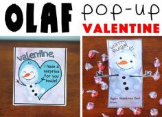 
                    
                        Olaf Warm Hug Pop-up Valentine Printable
                    
                