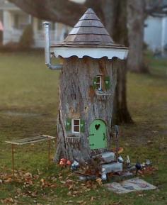 
                    
                        Unique and Creative Fairy Gardens • Lots of Tips and Ideas! Including, from 'the owner builder network', this lovely fairy garden made from an old tree stump.
                    
                