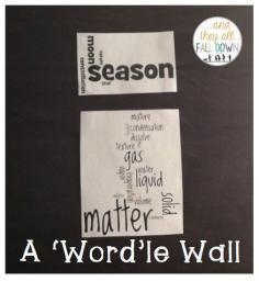 
                    
                        A Wordle Wall... new take on the regular word wall.
                    
                