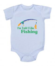 
                    
                        Look at this My Lullabug White 'I'm Told I Like Fishing' Bodysuit - Infant on #zulily today!
                    
                