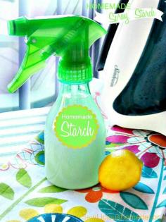 
                    
                        DIY Homemade Spray Starch
                    
                