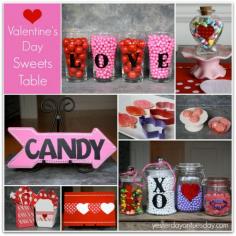 
                    
                        Valentine's Day Sweets Ideas and Crafts from yesterdayontuesda... #valentinesday #valentinesdaytreats
                    
                