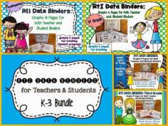 
                    
                        These RTI Data Binders$ will make managing and organizing all that data so much easier!!  Kindergarten- third grade included!
                    
                