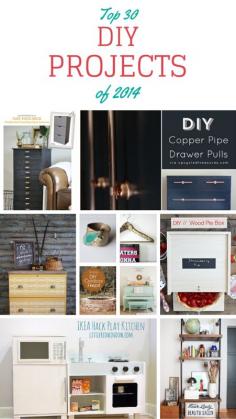 
                    
                        Top 30 DIY Projects of 2014. A fabulous collection of DIY Projects that you can make!
                    
                