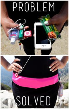 
                    
                        Problem Solved!  Holds your phone, cards, keys, and more while you workout, go running, or do yoga! | FlipBelt
                    
                