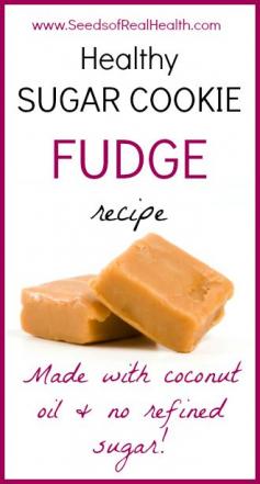 
                    
                        Healthy Sugar Cookie Fudge Recipe - SO GOOD!!! (healthy, paleo, gluten free)
                    
                