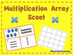 
                    
                        Great review of Arrays and Multiplication for 2nd and 3rd Grade students.  Supports Common Core Standards.  Students will write the multiplication fact that matches the array.  Each game includes:  Directions  Recording Sheet  20 Task Cards  Answer Sheet  Follow these simple directions. 1.
                    
                