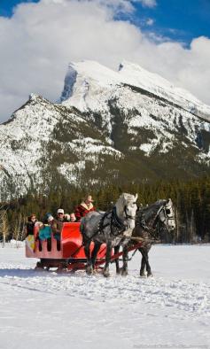 
                    
                        The Banff and Lake Louise area are a winter wonderland where you can enjoy mountain scenery through a number of different activities.  Cross it off your bucket list and enter to a win a 7 night dream vacation.
                    
                