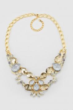 
                    
                        Crystal Capri Necklace in Blue London
                    
                