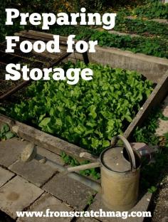 
                    
                        For a gardener, nothing stings more than spending all season growing your own food only to have it rot in the refrigerator. It happens all the time. That’s why it’s best to clean or prep veggies right when you bring them in from the garden. Some of these preparations go against what you might typically read about food storage, but they work.
                    
                