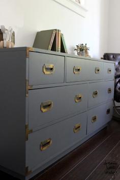 
                    
                        The best way to paint a dresser on dreambookdesign.com A certain paint and roller make all the difference in getting that perfect smooth finish!
                    
                