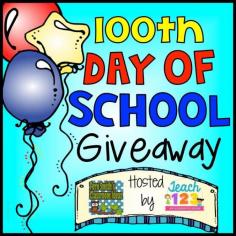 
                    
                        100th Day of School Giveaway! Win from both Fern Smith's Classroom Ideas and Teach 123.
                    
                