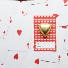 
                    
                        Ace of Hearts Valentine Gram Free Printable. Fun idea for the class with option to print out initial letters.
                    
                