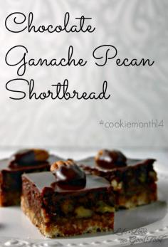 
                    
                        Chocolate Ganache Pecan Shortbread - Life, Love, and Good Food
                    
                