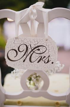 
                    
                        Shabby chic distressed Mrs. sign
                    
                