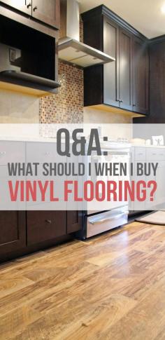 
                    
                        Here's what you should know when you buy vinyl flooring. #guide #tips #forthehome #home #interiordesign #remodeling
                    
                