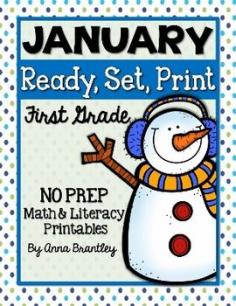 
                    
                        Looking for NO-PREP math and literacy printables? These 30+ January themed activities can be used in a variety of ways {morning work, math or literacy stations, homework, sub plans, etc}! Just click, print, and you're ready to go!
                    
                