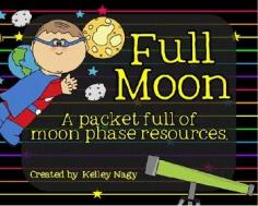 
                    
                        This packet is full of resources to use when studying the moon phases.  There is a poster to print that shows, labels, and defines the phases of the moon (from our point of view from Earth).  There are worksheets, think maps, choices for assessments, and so much more.
                    
                