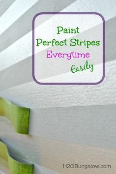 
                    
                        I share how to easily paint stripes that look great every time. You can use this technique on walls, furniture or just about any flat surface.
                    
                
