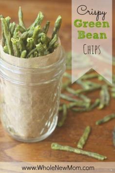 
                    
                        These Crispy Green Bean Chips are easy to make and a great way to get veggies into your and your family's diet. They're gluten-free and dairy-free too.
                    
                