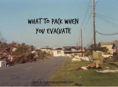 
                    
                        As someone who lost everything in Hurricane Hugo in 1989, here's what I learned (the hard way) about what to pack when you evacuate.
                    
                