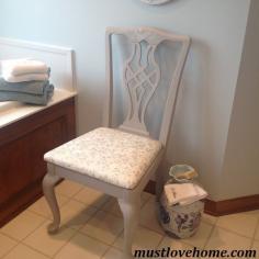 
                    
                        Chair made unique by adding musical notes, now this is a musical chair! DIY Chair makeover details at mustlovehome.com  #mustlovehome #makeover
                    
                