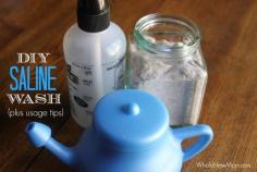 
                    
                        This homemade saline nasal spray saves a ton of money over the store-bought kits. Plus I've included loads of tips to help you get better quicker!
                    
                