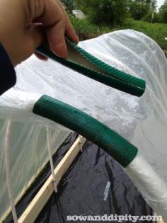 
                    
                        recycled watering hose
                    
                