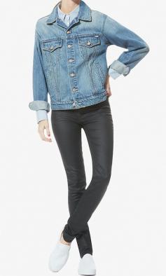 
                    
                        Up your outerwear game with a timeless, tomboy-inspired denim jacket
                    
                