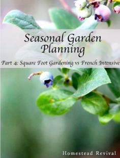 
                    
                        Homestead Revival: Square Foot Gardening vs. French Intensive
                    
                