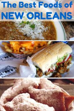 
                    
                        15 of the best traditional foods travelers must try when visiting New Orleans. #NewOrleans #food #travel
                    
                